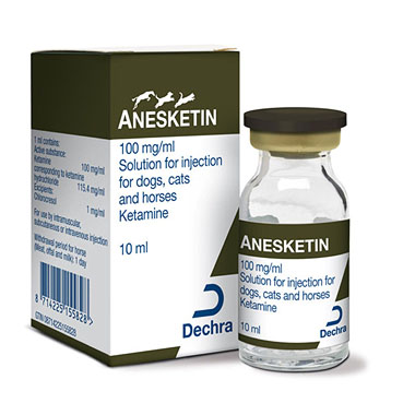 Anesketin - A new ketamine-based anaesthetic from Dechra / Veterinary